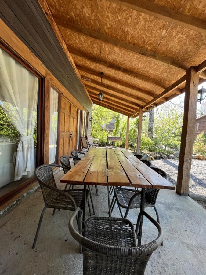 Cabanas Alto Bosque Пукон Экстерьер фото