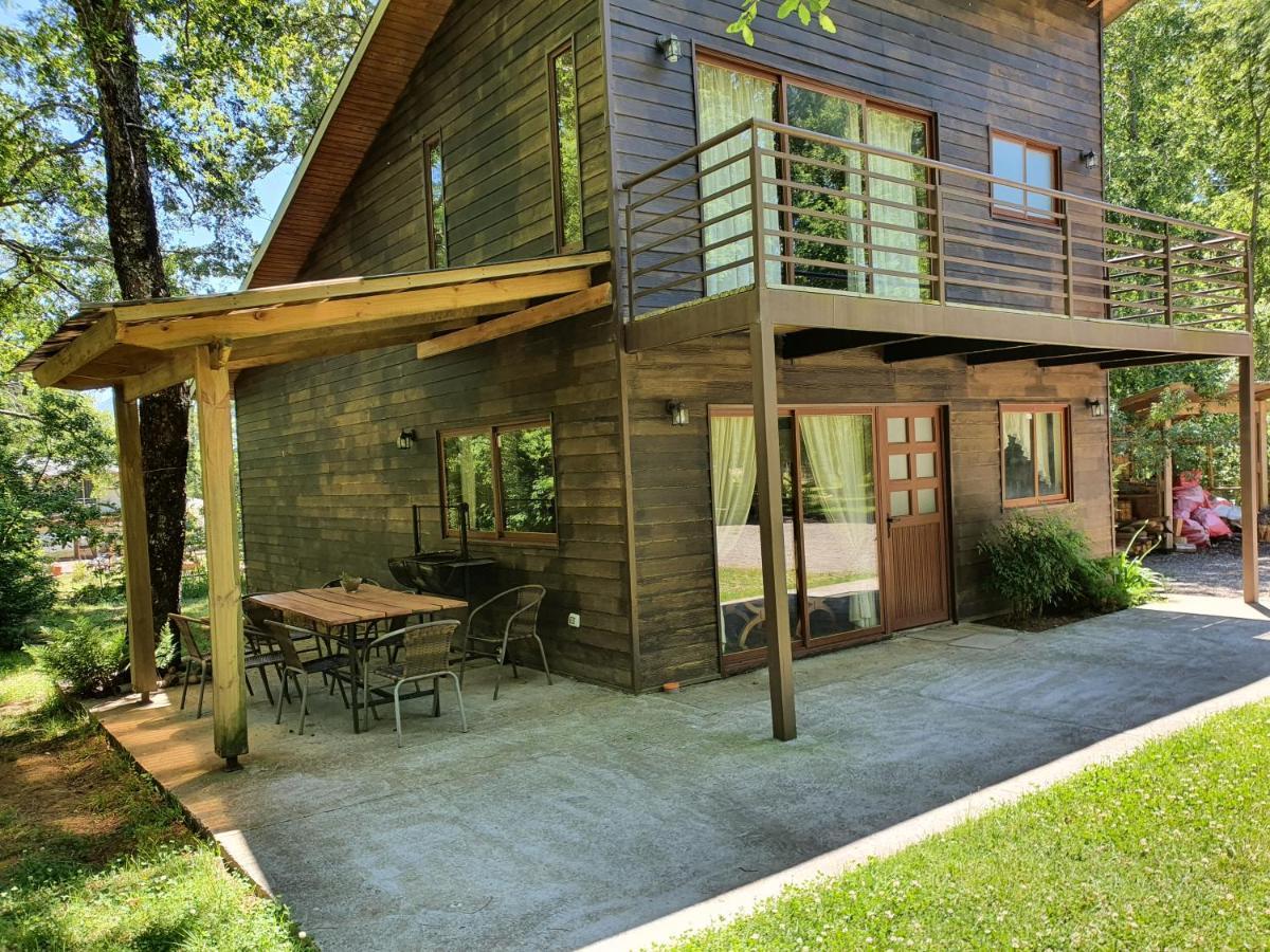 Cabanas Alto Bosque Пукон Экстерьер фото