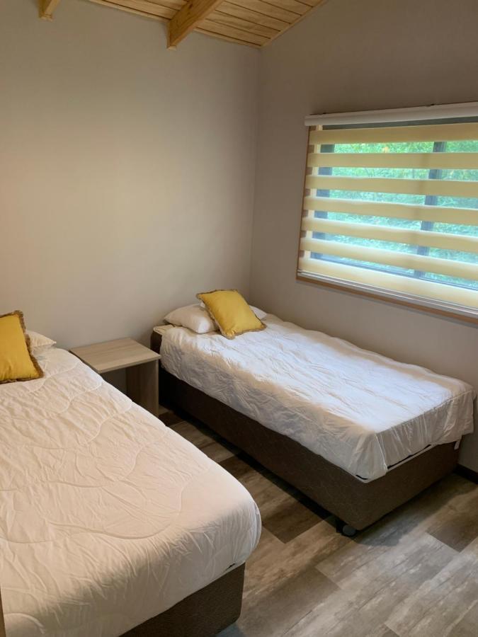 Cabanas Alto Bosque Пукон Экстерьер фото