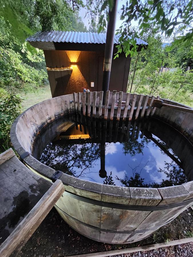 Cabanas Alto Bosque Пукон Экстерьер фото
