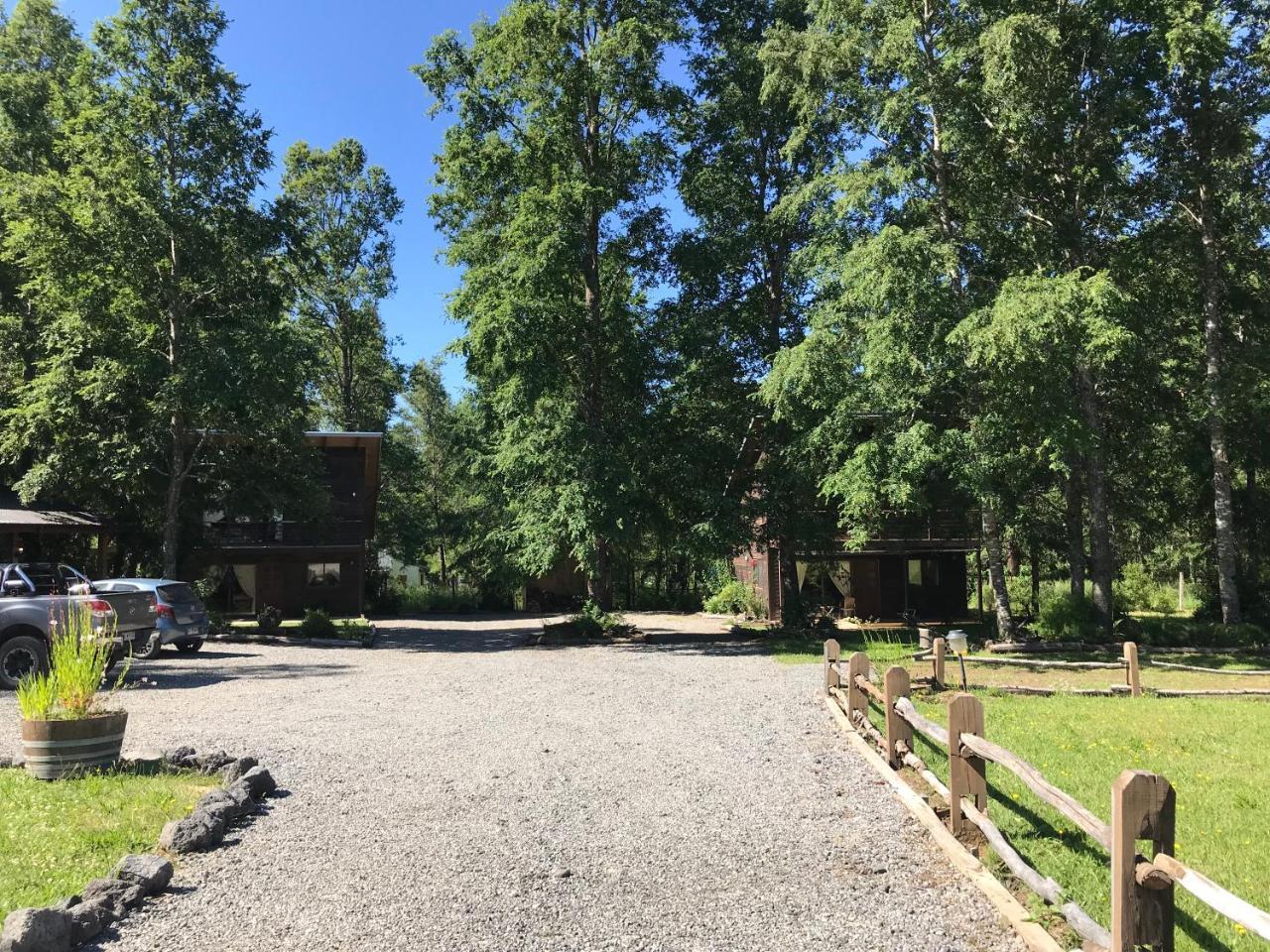 Cabanas Alto Bosque Пукон Экстерьер фото